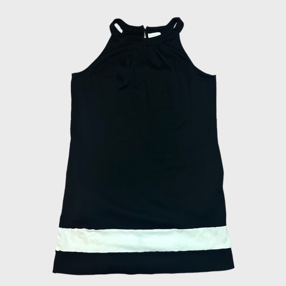NY & Company | Black Halter Shift Dress | Size Large | EUC